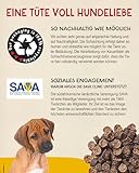 SavannaDog Happen mit Grapefruit 800g - Hunde Leckerlis getreidefrei & hypoallergen, Leckereien für Hunde mit Straußenfleisch, Hundeleckerli mit wertvollen Ballaststoffen