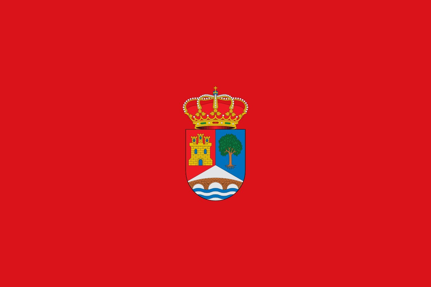 Drapeau Large Salgüero de Juarros Burgos officiel grand format pour mât de mairie