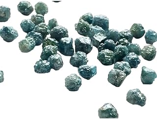 4-5mm Blue Raw Diamond, Blue Rough Diamond, Rough Diamond, Uncut Diamond, Loose Blue Conflict Free Raw Diamond For Jewelry (2pc To 20Pc), 4 MM - 5 MM