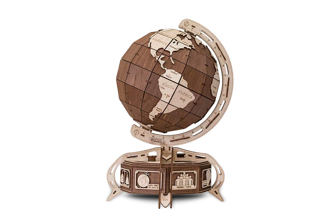 EWA Eco-Wood-Art - Puzzle in legno 3D per ragazzi e adulti - Kit fai da