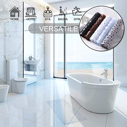 Teeshly Bath Tub And Shower Mats, Non-Slip Pebble Bath Mat, 35 X 16 Inches Machine Washable Bathtub Mat thumb #5