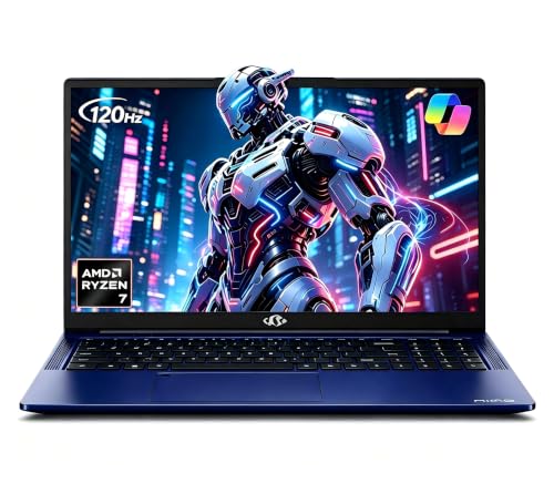 Image of NIMO 16 inch IPS FHD+ Gaming AI Creator Laptop, AMD Ryzen 7 7730U 8 Cores
