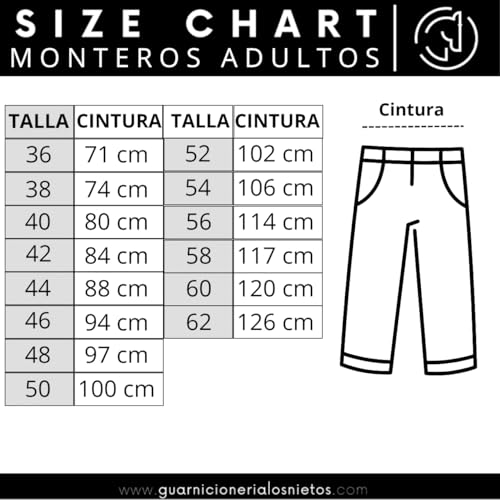 Pantalón Montero clásico Los Nietos de guarnicionería artesana para hípica 6