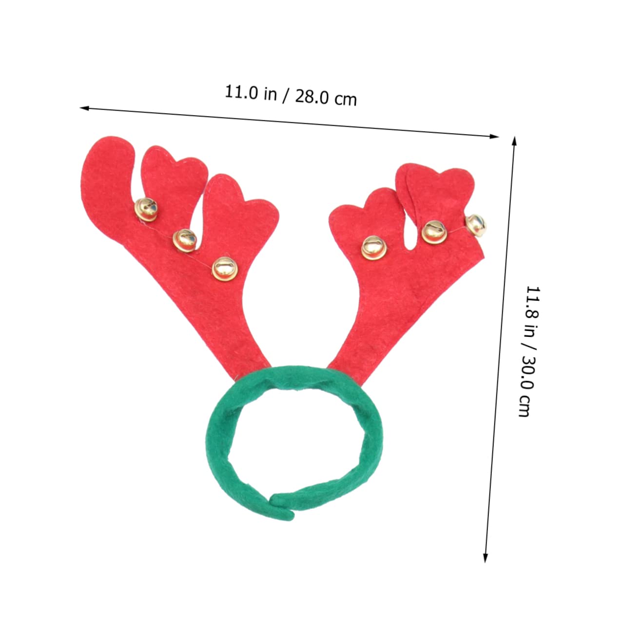 Ciieeo Lot De 3 Chapeaux De Noël Lumineux À La Mode Bonnet De Père Noël Bandeau Créatif En Bois De Cerf Pour Fête Scolaire Événements Familiaux 6 Pièces X 3