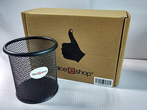 Steel Mesh Pencil Cup,Black