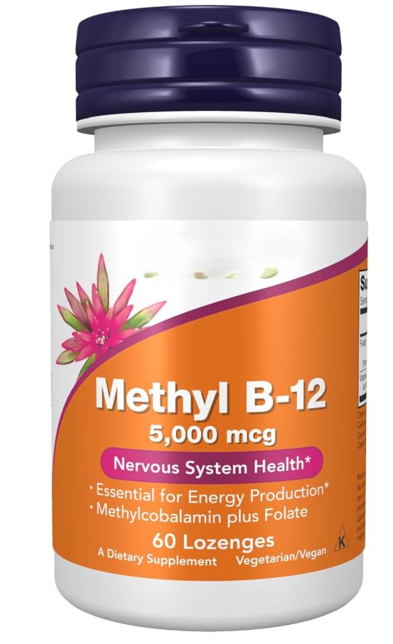 MethylB-12 5 kmcg, vegano, 60 pastillas