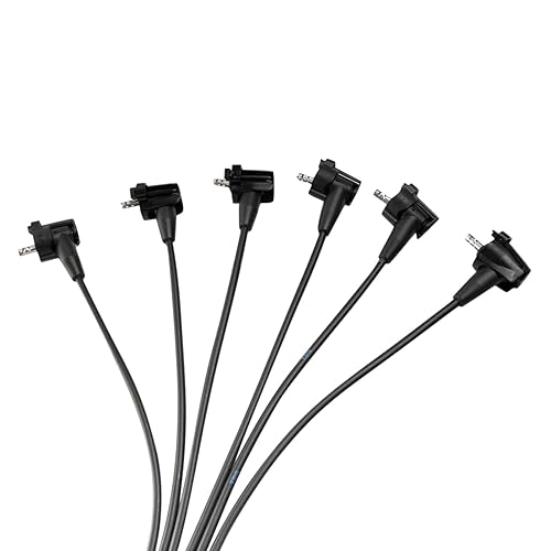 Miniatura 433 de TRQ Juego de cables de bujía de encendido del motor para Ford F250 F350 Super Duty V8 6.2L nuevo