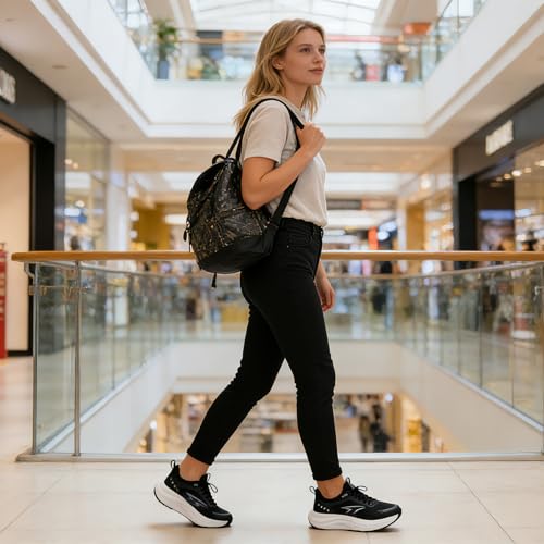 Image of Beita Women's Width Walking Shoes Wedge Running Tennis ActiveFloat Non-Slip Comfortable Breathable Sports Athletic Rubber Outsole Sneakers, Breathable,Workout, Gym, Fashion