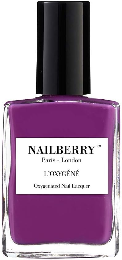 Nailberry L'Oxygéné Oxygenated Nail Lacquer Extravagant, 15 ml Polish for a Healthier Manicure & Long Lasting Colour 12-Free, Vegan, Halal, Cruelty & Gluten Free