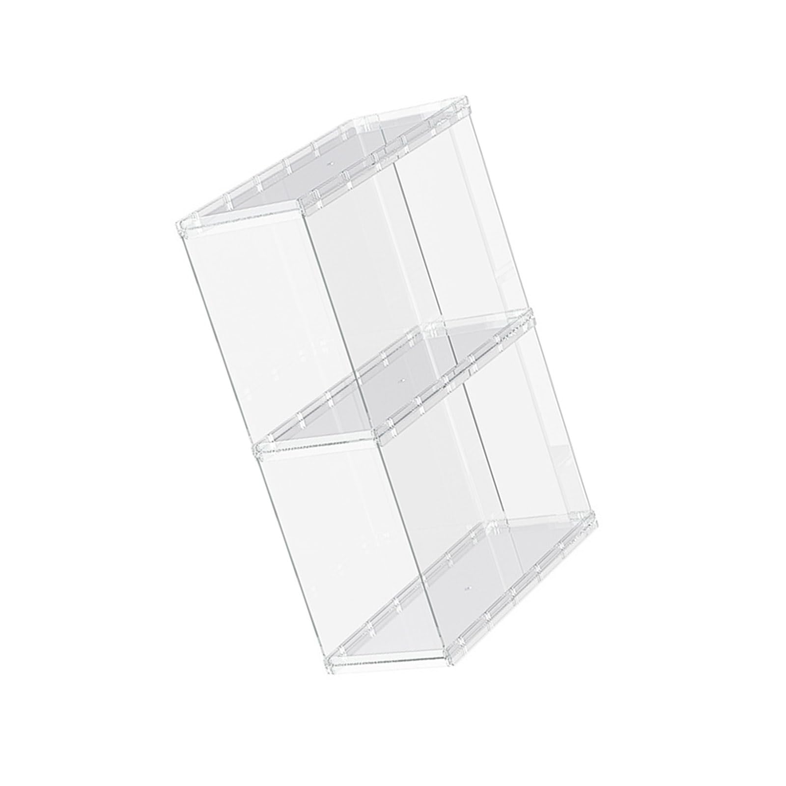 Caja de almacenamiento apilable transparente para guardar bolsos, organizador de bolsas para armario, expositor, bolsa de almacenamiento