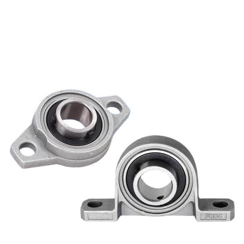 4 Rodamientos KP KFL esféricos autoalineables con soporte de zinc