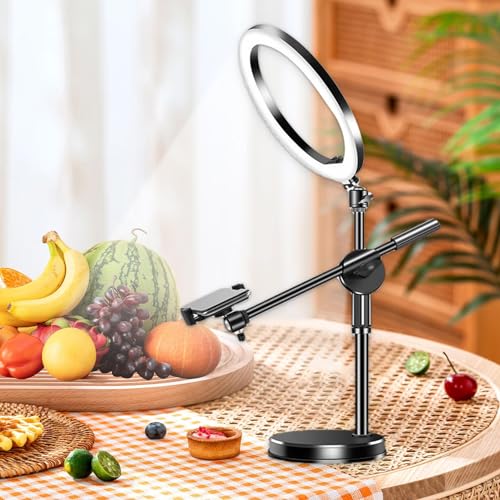 Soporte de trípode para cámara superior con brazo flexible multiángulo para planos cenitales 4