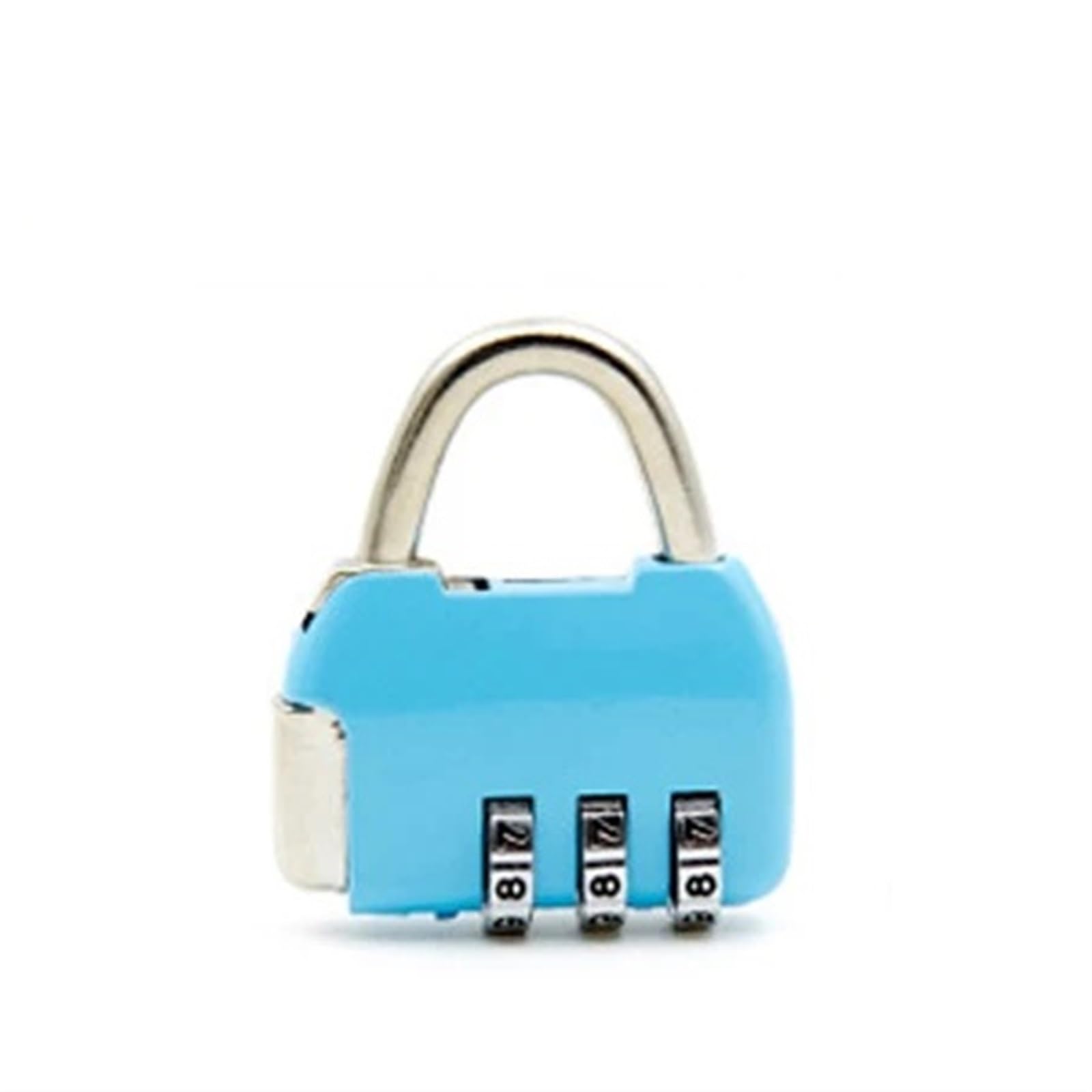 Cadenas à combinaison coloré Mini cadenas for valise sac de voyage sac à main sac à dos bagages boîte à bijoux cadeau Rarelock ZS33 1 pièces(Blue)