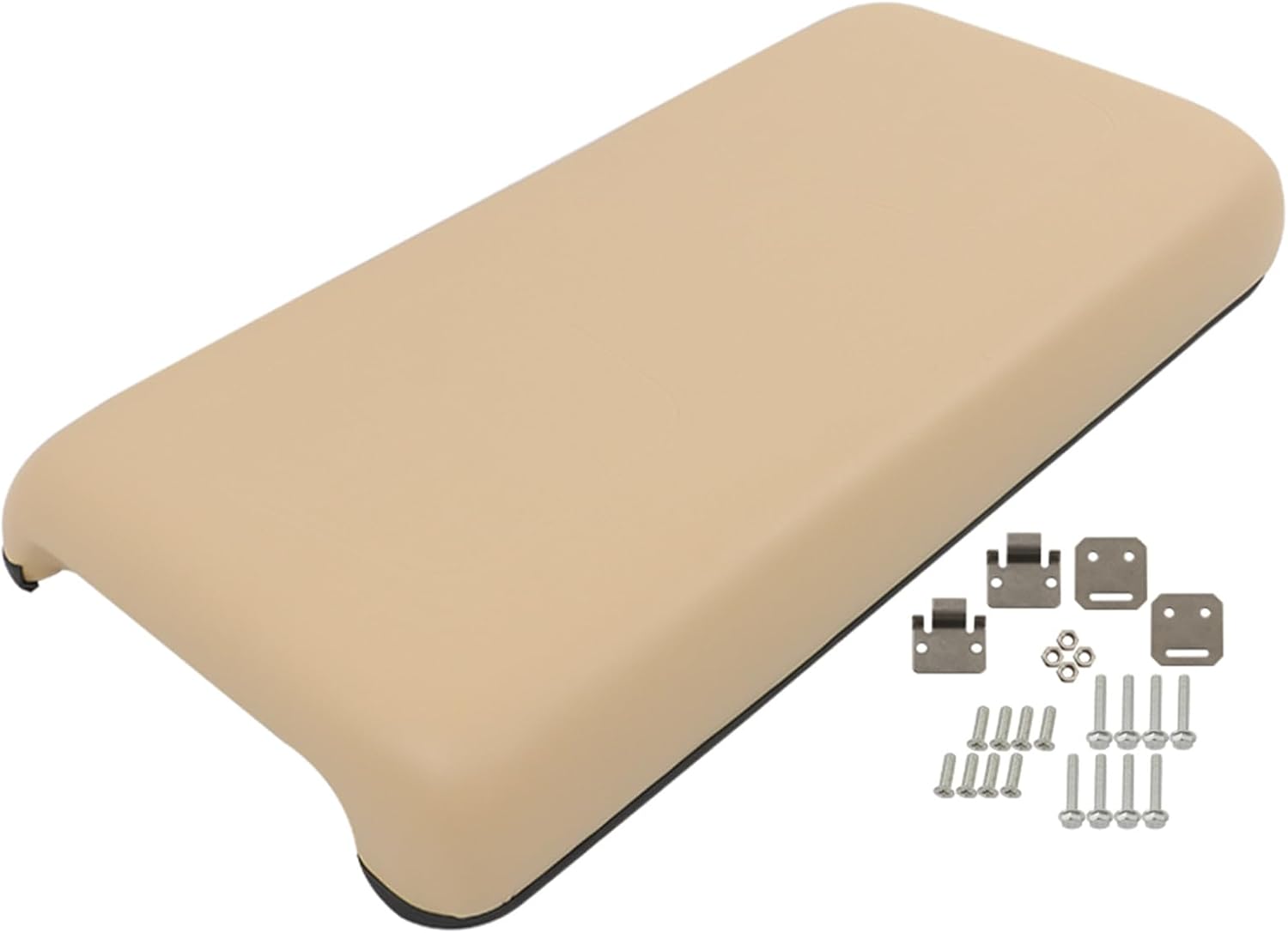 102174201 102174202 Universal Golf Cart Front Seat Bottom Beige Replacement for Club Car DS 2000.5-Up Gas and Electric Vehicle