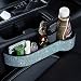 eing Car Seat Side Drop Organizer,Side Slit Car Seat Gap Filler,Car Seat Console Storage Organizer,Bling Crystal Car Seat Pockets with Cup Holder and Two Charging Ports,1PC for Co-Driver