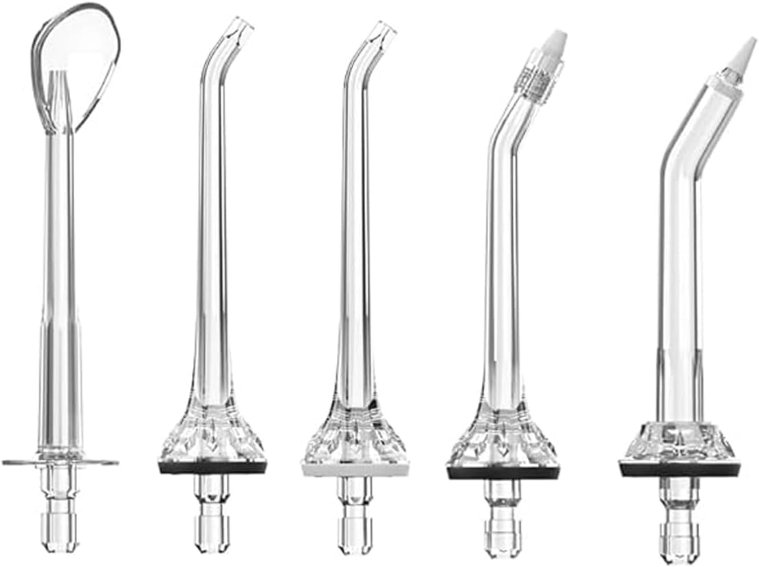 Water Flosser Replacement Tips –5-Pack Classic Jet Tips with Storage Case, Compatible with HOHOO Oral Irrigators-image-49