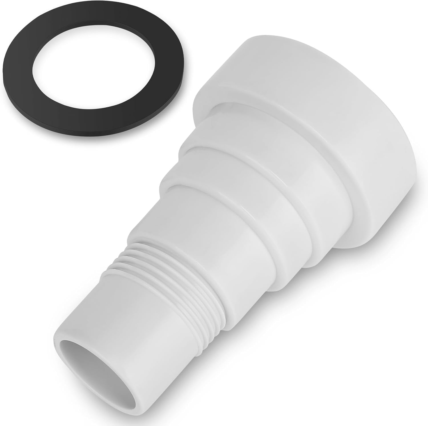 Blue Bay 4550 Filter Hose Conversion Kit for Above Ground Pools, Filter Pump Adapter Replacement Part Convert from 40mm to 1¼” or 1½” Standard Hose