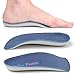 Dr. Foot's 3/4 Length Orthotics Insoles with Self Adhesive for Correct Flat Feet, Fallen Arches, Over-Pronation, Plantar Fasciitis, Heel Spurs, Bunions -1 Pair (M- W9-10.5 | M7.5-9)