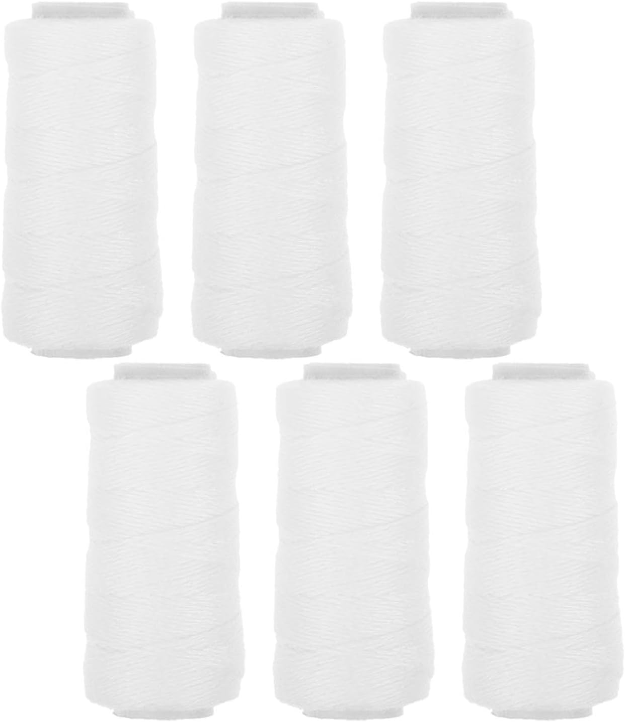 Facial Hair Threading Strings for Precise Removal Cotton 6 Rolls
