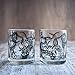 Greenline Goods Whiskey Glasses - 10 Oz Tumbler Gift Set – Kraken Whiskey Glasses (Set of 2) | Rocks Glass Octopus Decor | Old Fashioned Rocks Glasses