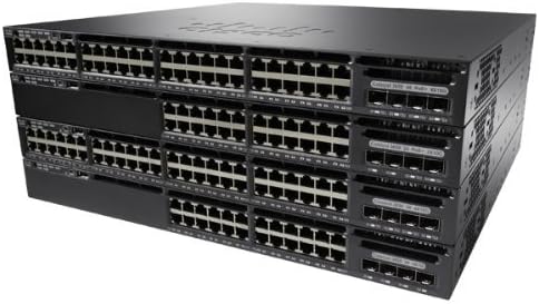 Cisco WS-C3650-24PD-S Catalyst 3650 24 Port PoE Ip Networking Device (Renewed)