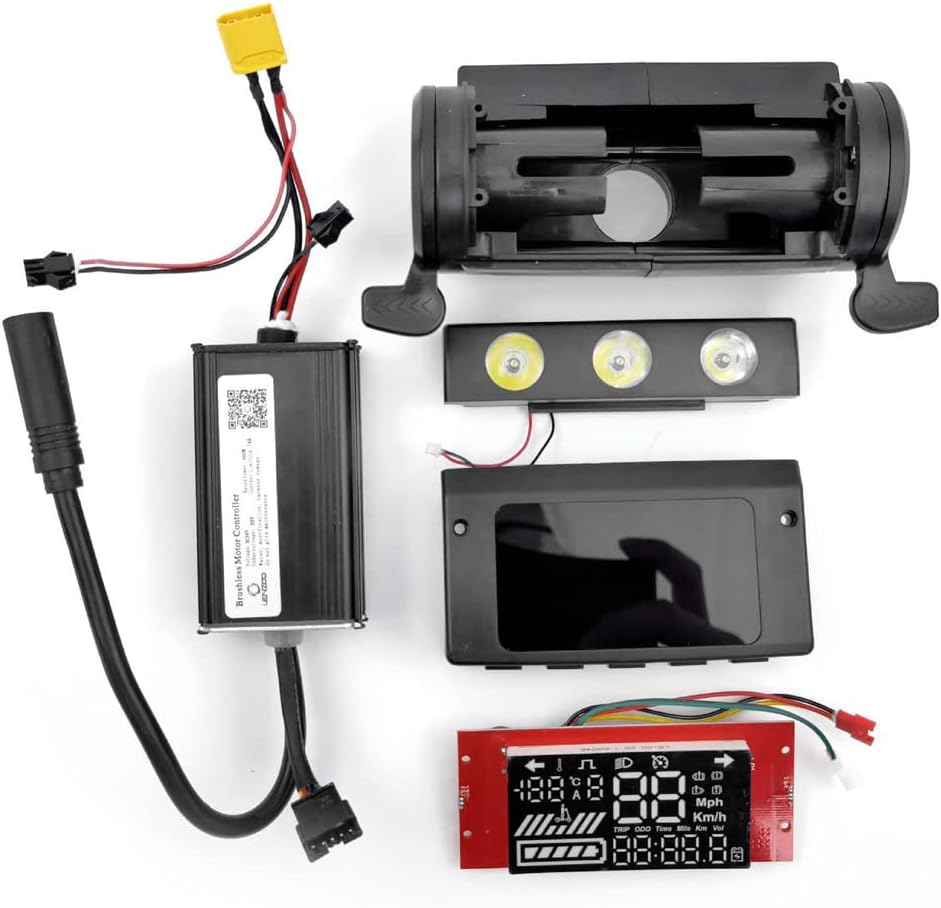 Fawoonu8 Inch Electric Scooter Motherboard Controller 36V Main Board Controller with Digital Display Compatible with S1S2S3/ETWOW Electric Scooters