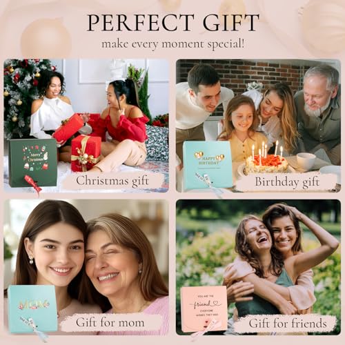 Custom Heart Name Necklace with Birthstone – Personalized Jewelry Gift for Her | Birthday, Christmas, Mother's Day,Valentine’s Day Gifts for Women, Daughter, Girls4