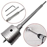Nuestra broca hecho de metal de alta calidad con recubrimiento de diamante, es de alta dureza, y duradero en uso resistente al desgaste, que son de alta calidad y buen rendimiento que excelente para hacer agujero limpio y preciso.