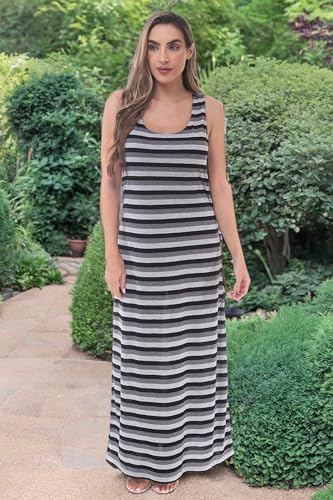 Image of Just Love Racer Back Solid Tank Dress with Bungee