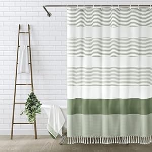 Awellife Boho Zasłona Prysznicowa 182x183 cm