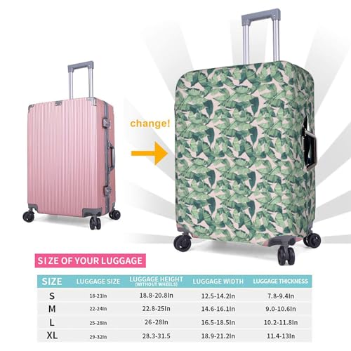 Housse de protection polyester lavable grand format imprimé palmier tropical