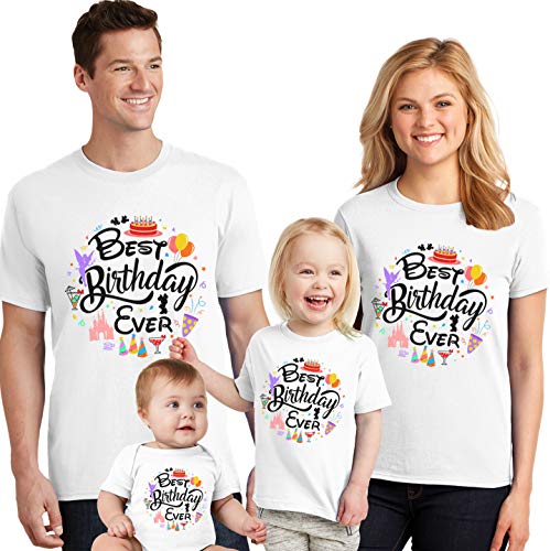 Birthday Girl Party Shirt Custom Family Bday Girl T-Shirt Bodysuit Outfit Gifts2