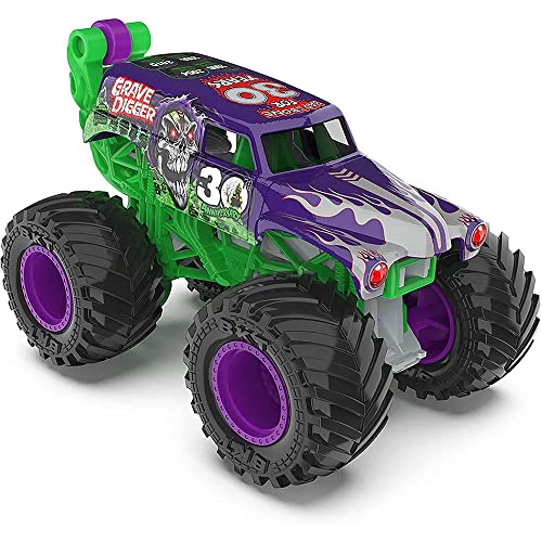 Sunny Brinquedos Monster Jam - 1:64 Die Cast Truck Grave Digger Purple 30Th, Multicor