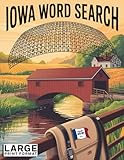 Word search Book for Iowa State | Large Print Gift | Word Find Book For Adults, Seniors And Teens | Brain Training Book: Test Your Knowledge of Your ... Fun and Challenging Puzzle Games! (50 states)