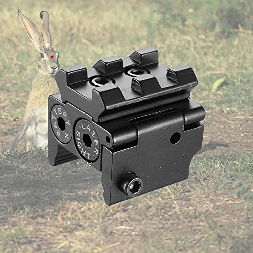 Red Laser Red Dot Sight Iron Jia's Compact Tactical Red Laser Sight With Rail Mount 20Mm Hunting Scopes For Airsoft Pistol Handgun Low Profile Rifle #TOP6
