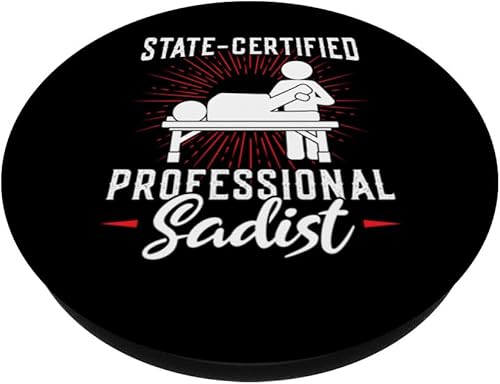 Miniatura 2 de Masaje sádico profesional certificado por el estado PopSockets Intercambiable PopGrip