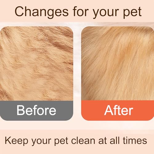 Image of 3-in-1 Cat & Dog Steam Brush - Rechargeable Anti-Static Pet Grooming Tool, Professional Deshedder with Steam Spray for Indoor Pets Shedding Control (lilac)