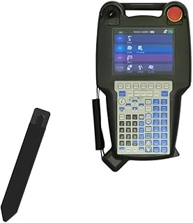 BoxWave Stylus Pouch Compatible with Fanuc iPendant - Stylus PortaPouch, Stylus Holder Carrier Portable Self-Adhesive for Fanuc iPendant - Jet Black