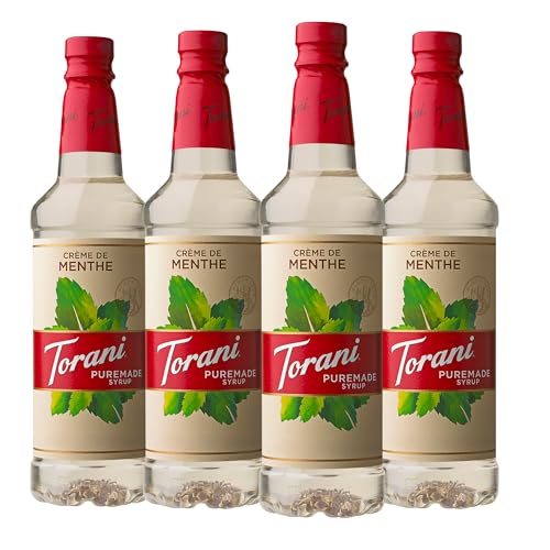 Torani Puremade Syrup, Crème De Menthe, 25.4 Ounces (Pack of