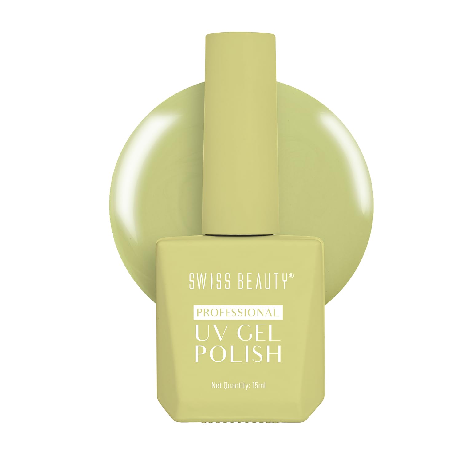 SWISS BEAUTYProfessional UV Gel Nail Polish, Lasts Upto 21 Days, Super Glossy Finish, Non-Chipping, Non-Smudging, Quick Drying Nail Polish, Shade -20, 15 ml