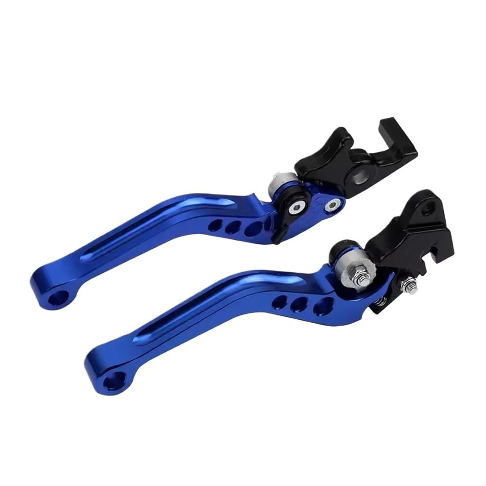 BEQLXTA Brake Clutch Adjustable Lever​ CNC Alloy Motorcycle Brake Handle Universal for Motorbike Modification CNC Motorcycle Clutch Drum Brake Lever Handle