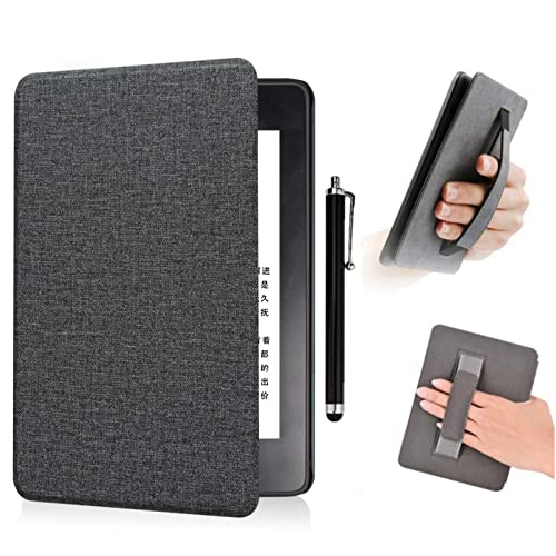 Custodia in Tessuto per Kindle 11a Generazione Modello C2V2L3. con Cinturino da Polso con Auto Wake-Sleep. Non Adatto per Paperwhite di 11a