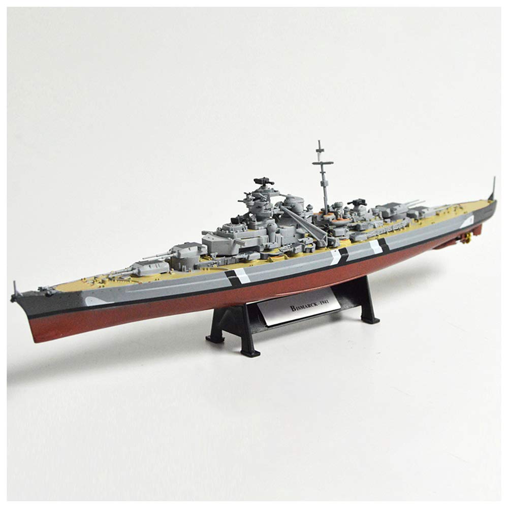 Amazon.co.jp: 1/1000ビスマルク船モデル第二次世界大戦戦艦モデル合金