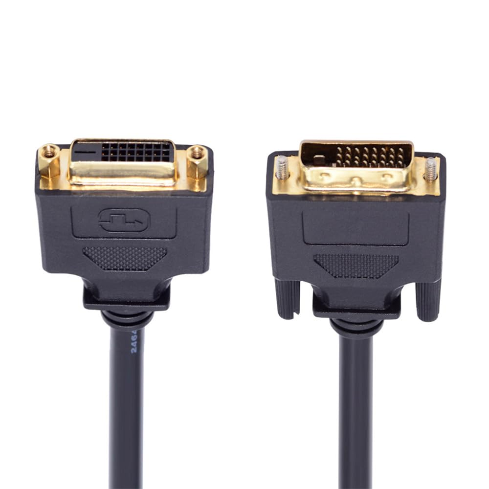 Cavo di prolunga DVI 24+1 maschio a femmina DVI-D Dual Link Video digitale per monitor scheda grafica 50 cm