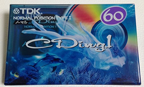 TDK �m�[�}���|�W�V���� �I�[�f�B�I�J�Z�b�g�e�[�v 60�� Cding1 CD1-60R
