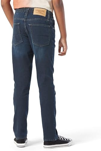 Miniatura 3 de Signature by Levi Strauss & Co. Gold Label Jeans ajustados sin cierre para niños