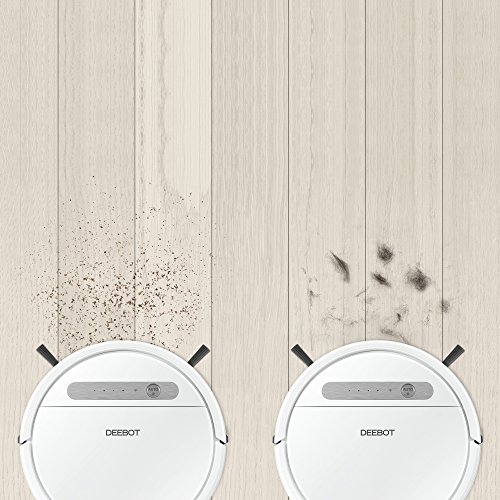 Ecovacs Robotics Deebot Ozmo 610 Saug- und Wischroboter mit Ozmo-Technologie, systematischer Reinigungsweg auf Hartb&ouml;den, App-Steuerung, 40 Watt, wei&szlig;