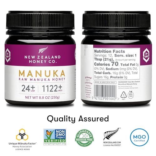 Miel Manuka UMF 24+ 8.8 oz y Pastillas MGO 263+ x16 miniatura 2