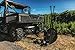 IMPACT IMPLEMENTS® Tree Spade for ATV UTV and Garden Tractors. Plant Rows of Trees on a Small Farm or Acreage Site.