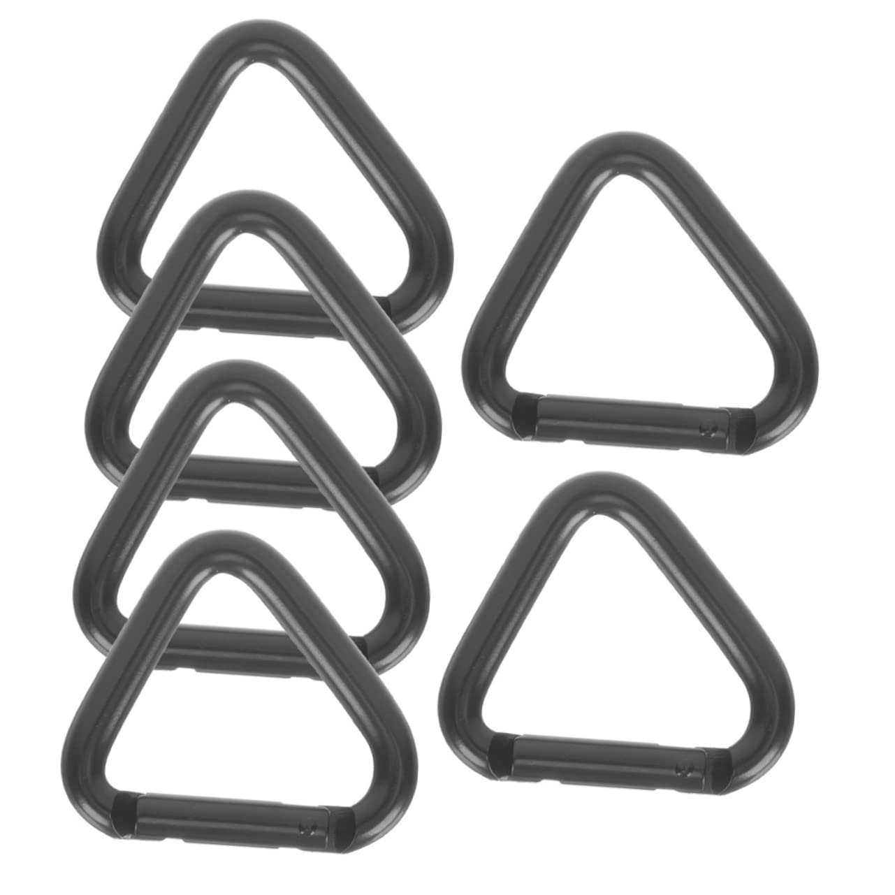 24pièces Mousquetons Robustes Clip De Montagne Pratique pour Et Activités Extérieures Boucles Triangulaires Légères Et